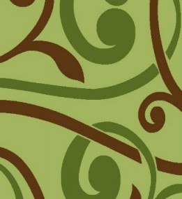 Синтетический ковер Фреза 4920 l.green-l.green